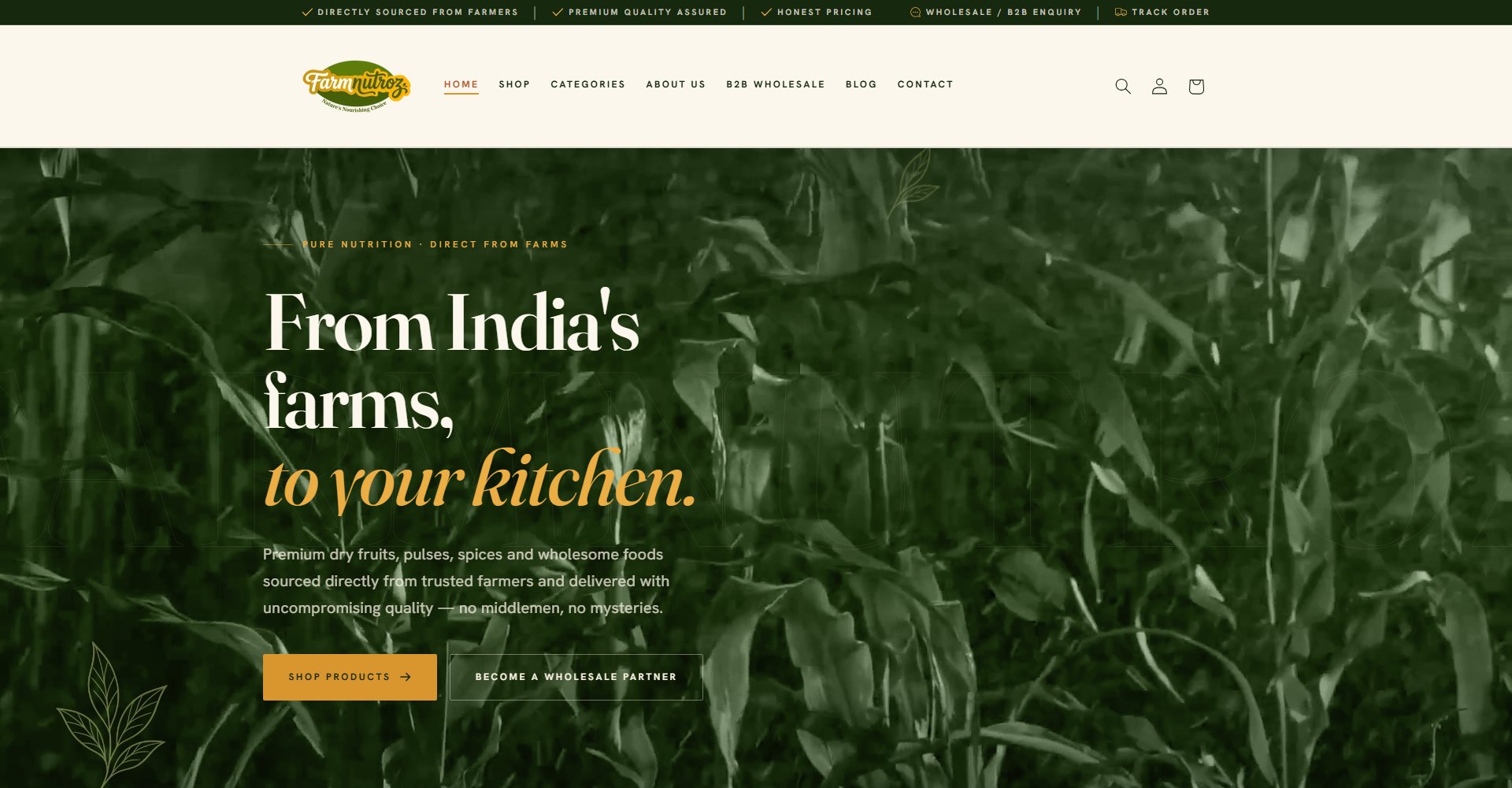 FarmNutroz — website by APT Brand Lab